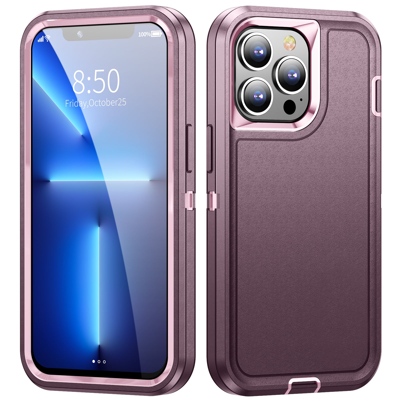 For iPhone 13 Pro Max Back Phone Case TPU+PC Shockproof Protection Phone Cover For iPhone 13 Pro Max Back Phone Case TPU+PC Shockproof Protection Phone Cover